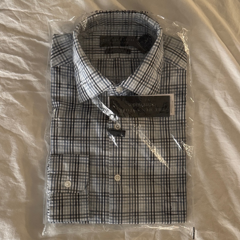 Men's Bloomingdale’s Men’s Store Button Down Shirt